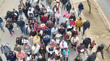 Palenque participa en peregrinación en San Cristóbal