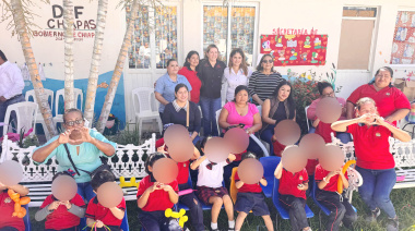 Fortalecen atención a la niñez en Catazajá