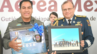 Eduardo Ramírez reconoce labor de la Fuerza Aérea Mexicana