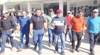 Humberto Sánchez da seguimiento a obras en Progreso