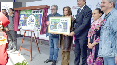 Reconocen a ESEF en Lotería Nacional