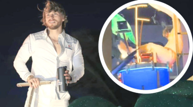 Aldo de Nigris sufre aparatosa caída