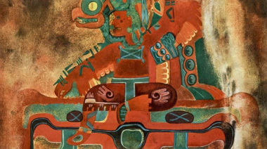 Descubren mural olmeca de 2,900 años en Oxtotitlán