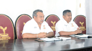 Porfirio Correa coordina acciones en La Libertad