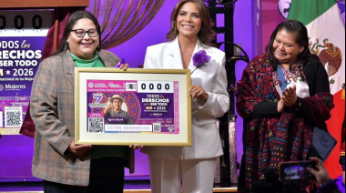 Billete de Lotería honra lucha de las mujeres