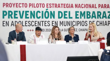 Chiapas fortalece prevención del embarazo adolescente