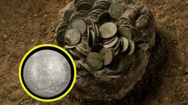 Tesoro de monedas del siglo XVII hallado en Alemania