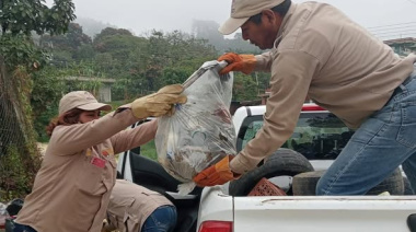 Realizan descacharrización en Guaquitepec