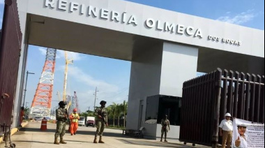 Refinería Olmeca opera de manera normal