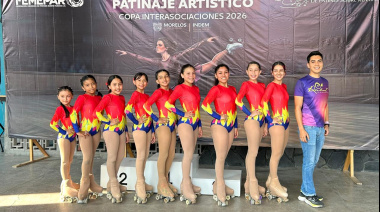 Inician participación patinadoras de Palenque