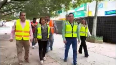 Rehabilitan parque en Yajalón