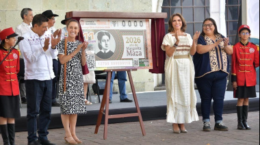 Sheinbaum rinde homenaje a Margarita Maza