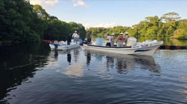 Avanza limpieza de hidrocarburo en Dos Bocas