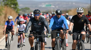 Eduardo Ramírez arranca la Ciclovía más grande del sur