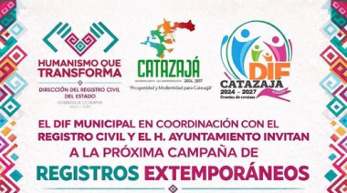 Campaña de registros extemporáneos en Catazajá