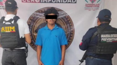 Cae presunto ladrón