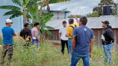 Gaspar Sántiz se reúne con habitantes del ejido Jalisco