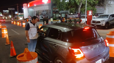 Han aplicado más de mil 900 pruebas de alcoholímetro