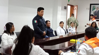 Refuerzan prevención por lluvias en Altamirano