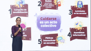 Cuidar la mente, tarea colectiva: Sheinbaum