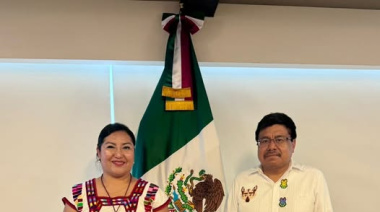 Angélica Méndez realiza gestiones para Ocosingo