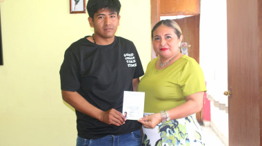 Entregan pre-cartillas en La Libertad