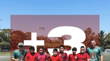 Catazajá destaca en fútbol infantil