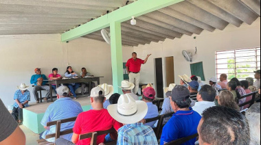 Porfirio Correa cumple compromisos