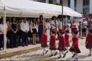 Desfile de preescolar en Yajalón