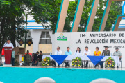 Homenaje Cívico Militar por la Revolución Mexicana