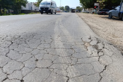 Pésima obra de la carretera en Pakal-Ná