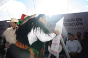 ERA encabeza Asamblea General de los Pueblos de Chiapas por la Alfabetización.