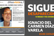 Sigue desaparecido Ignacio del Carmen Díaz Varela