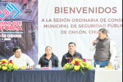 Sesión del Consejo de Seguridad Publica en Chilón
