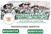 Altamirano abre reclutamiento para Guardia Nacional 2026