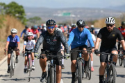 Eduardo Ramírez arranca la Ciclovía más grande del sur
