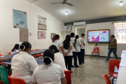 Imparten plática sobre violencia en el noviazgo