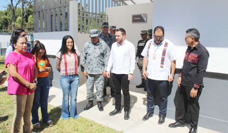 Inauguran Instalaciones de la Guardia Nacional en el AIP