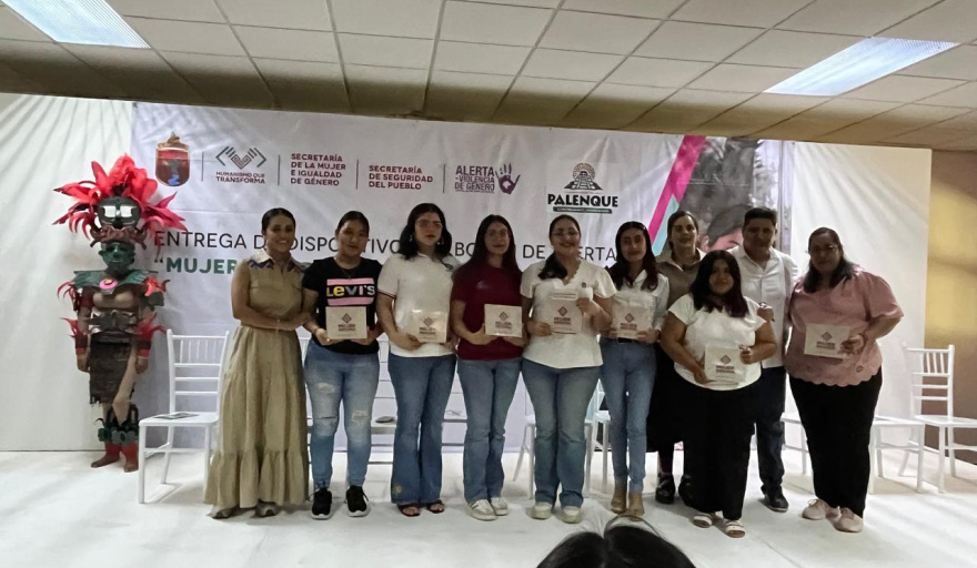 Refuerzan protección a mujeres  con dispositivos de alerta