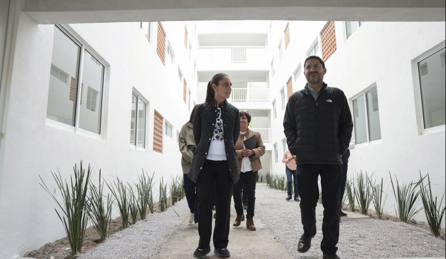 Avanza programa habitacional: Sheinbaum