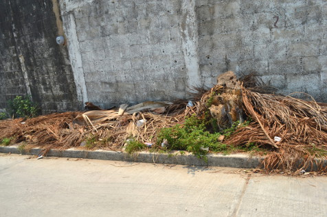  Lleno de basura