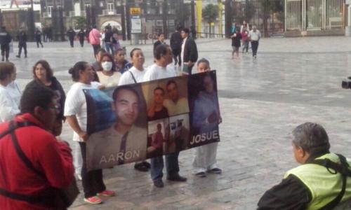  Familiares de víctimas del Heaven