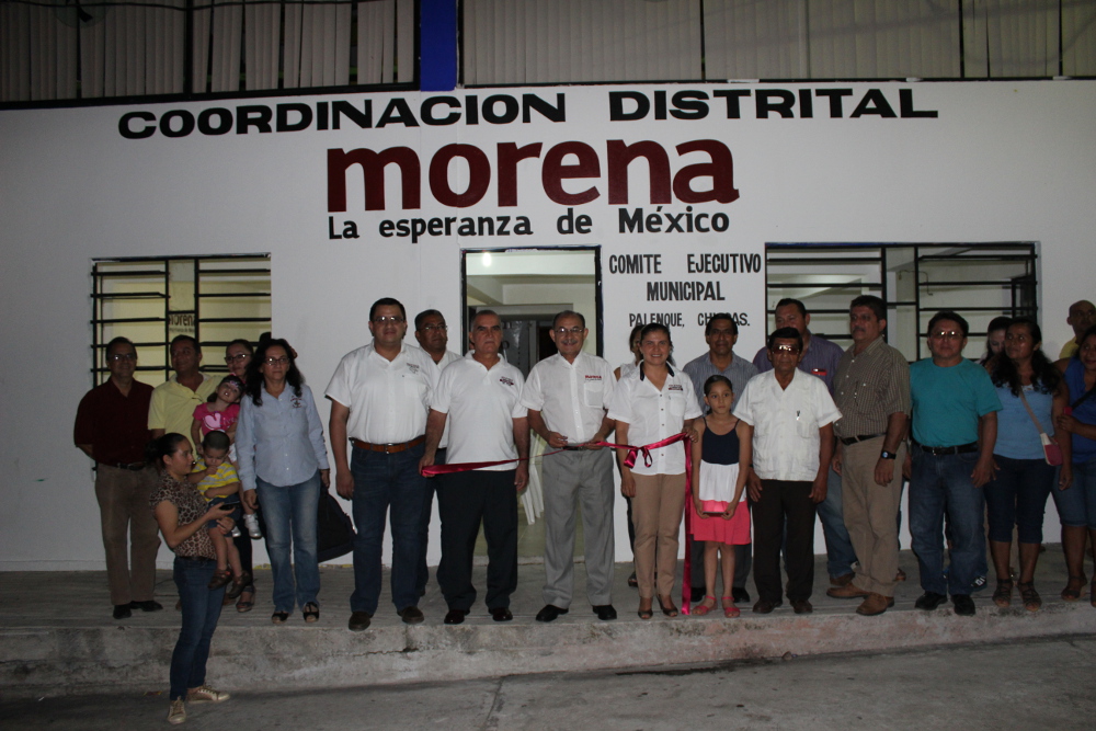 Nuevas oficinas de MORENA en Palenque | Diario de Palenque