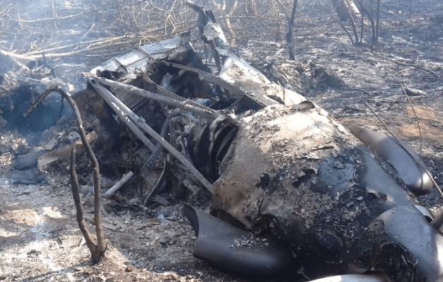  Avioneta de Sedena se desploma en Chiapas