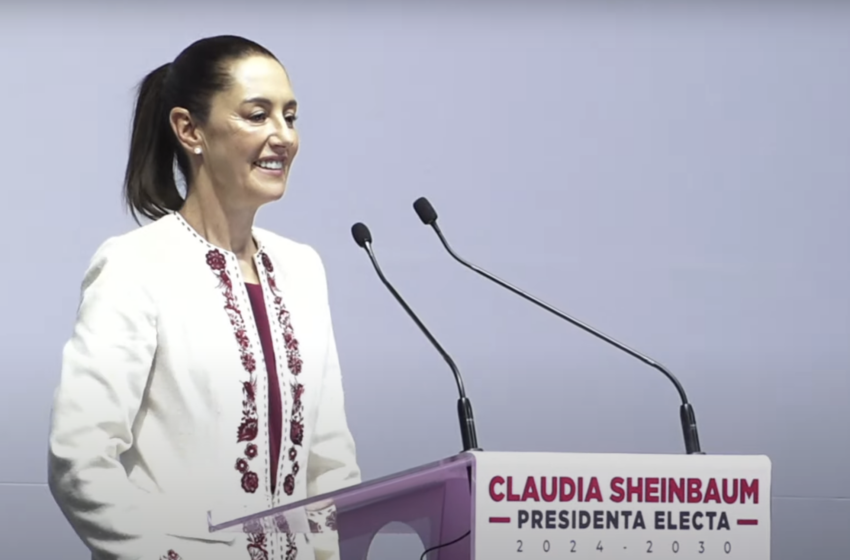  Sheinbaum ya es presidenta electa; recibe constancia y celebra con personajes de la 4T