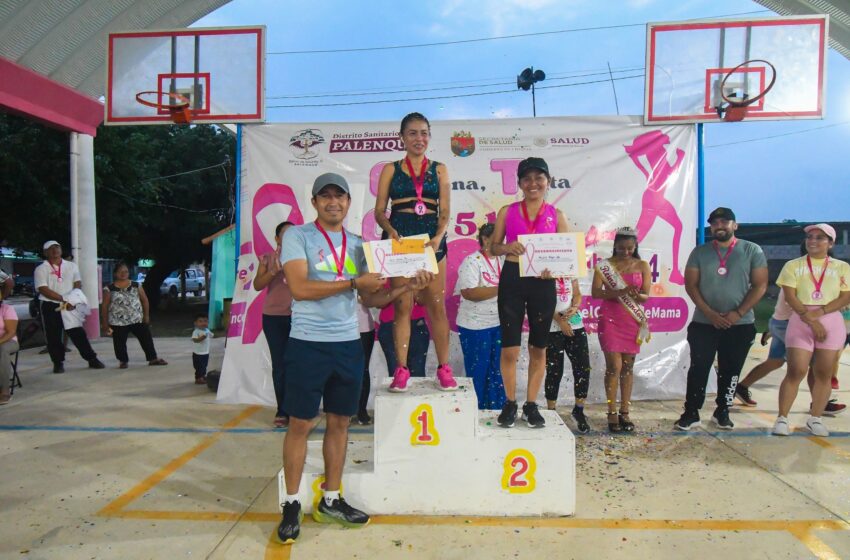  2da “Carrera Contra El Cáncer de Mama” en Palenque